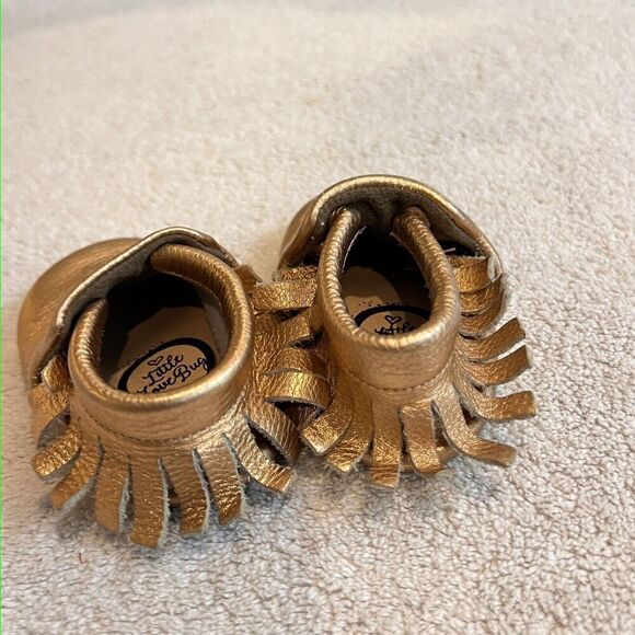 Lot Little Love Bug Leather Shoe 4 Baby Girl Floral Gymboree Sneakers Athletic 3 - Picture 6 of 16